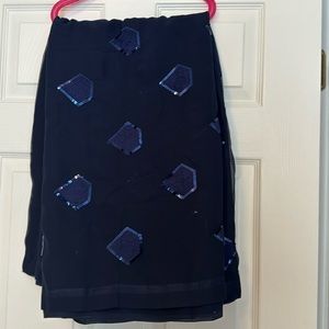 Brand NEW BLUE SEQUIN SAREE